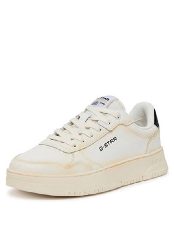 G-Star RAW - G-Star Raw Sneakersy V5-10505 Biały. Kolor: biały. Materiał: skóra