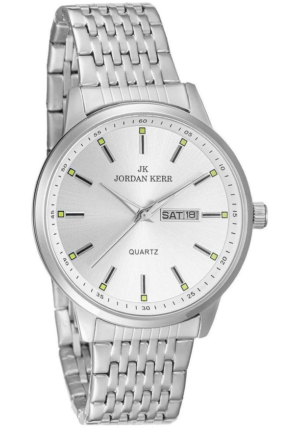 Perfect - Zegarek Jordan Kerr L1068 IPS ST męski elegancki 42 mm .. Styl: elegancki