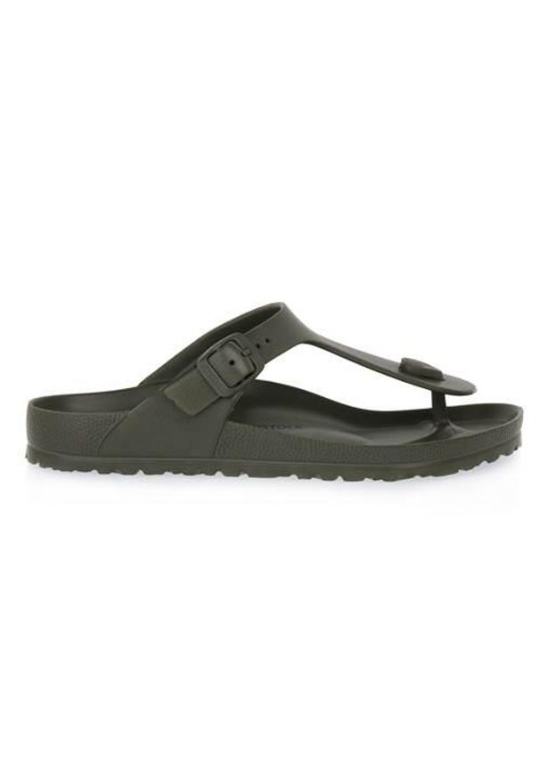 Japonki damskie Birkenstock Gizeh Eva. Kolor: zielony. Materiał: materiał, syntetyk