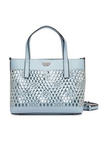 Guess Torebka Letty Mini HWPG99 11750 Niebieski jasny. Kolor: niebieski. Materiał: skórzane #2