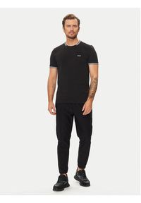 BOSS - Boss T-Shirt Taul 50521245 Czarny Regular Fit. Kolor: czarny. Materiał: bawełna #5