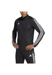 Bluza piłkarska męska Adidas Tiro 23 League Training Track Top. Kolor: czarny, wielokolorowy, biały. Materiał: poliester. Sport: piłka nożna