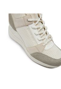 MICHAEL Michael Kors Sneakersy Georgie Knit Trainer 43T4GEFS2D Beżowy. Kolor: beżowy. Materiał: skóra #4
