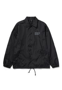 Kurtka turystyczna męska HUF Set H Coaches Jacket. Kolor: czarny. Materiał: nylon. Sport: turystyka piesza