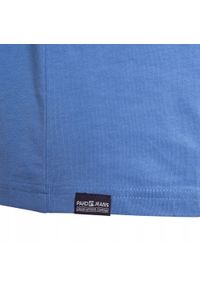 T-Shirt (Koszulka) Męska - Pako Jeans - Niebieska, Print, Nadruk. Okazja: na co dzień. Kolor: niebieski. Materiał: bawełna. Wzór: nadruk. Styl: casual #4