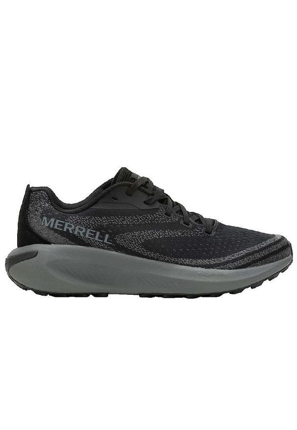 Buty do biegania męskie Merrell J068063. Zapięcie: sznurówki. Kolor: czarny. Materiał: guma, syntetyk, materiał. Szerokość cholewki: normalna. Sport: bieganie