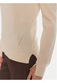 BOSS - Boss Sweter Feganasi 50492551 Żółty Regular Fit. Kolor: żółty. Materiał: wełna