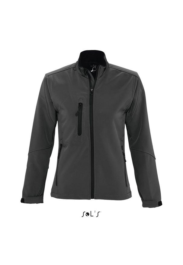 SOL'S - Windbreaker Sol's Roxy. Kolor: szary, brązowy, wielokolorowy