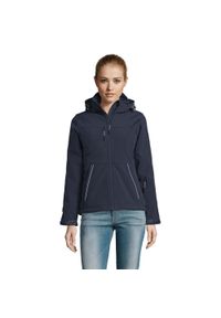 SOL'S - Kurtka Damska Rock Padded Soft Shell. Kolor: niebieski