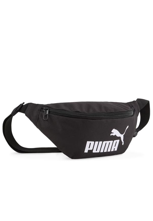 Saszetka unisex Puma Phase 2l 09116501 - czarne. Kolor: czarny. Materiał: poliester, materiał. Wzór: aplikacja