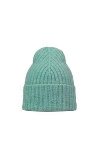 Buff - Czapka BUFF KNITTED BEANIE NILAH MINT. Kolor: zielony. Sezon: zima. Styl: sportowy #1
