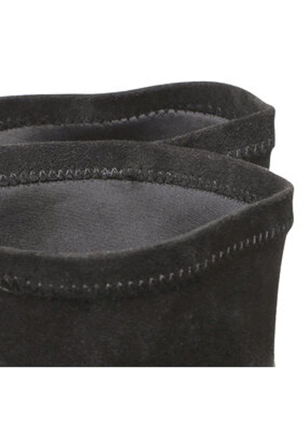 Jenny Fairy Kozaki LS5788-01 Czarny. Kolor: czarny. Materiał: materiał