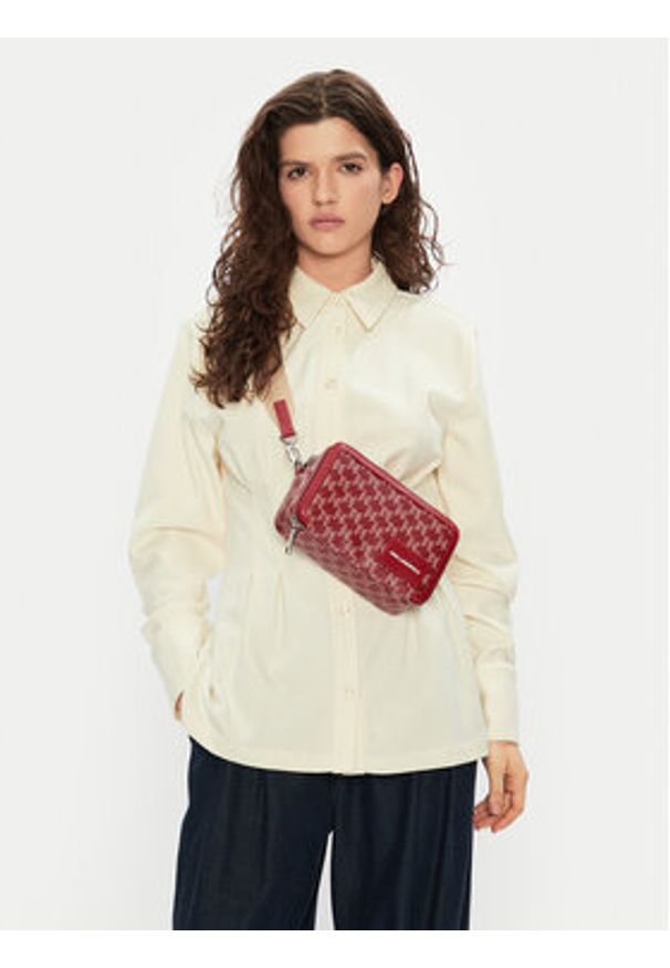 Karl Lagerfeld - KARL LAGERFELD Torebka A1W30185 Czerwony. Kolor: czerwony. Materiał: skórzane