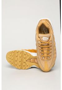 Nike Sportswear - Buty Air Max 95. Zapięcie: sznurówki. Kolor: żółty. Materiał: guma. Obcas: na platformie. Model: Nike Air Max #5