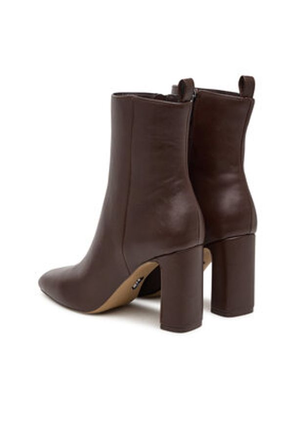Steve Madden Botki Adelisa SM11002626 Brązowy. Kolor: brązowy. Materiał: skóra