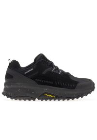 skechers - Buty Skechers Bionic Trail Road Sector 237219BBK - czarne. Okazja: na co dzień. Kolor: czarny. Materiał: skóra, guma, zamsz, syntetyk. Szerokość cholewki: normalna. Model: Skechers Sport. Sport: turystyka piesza