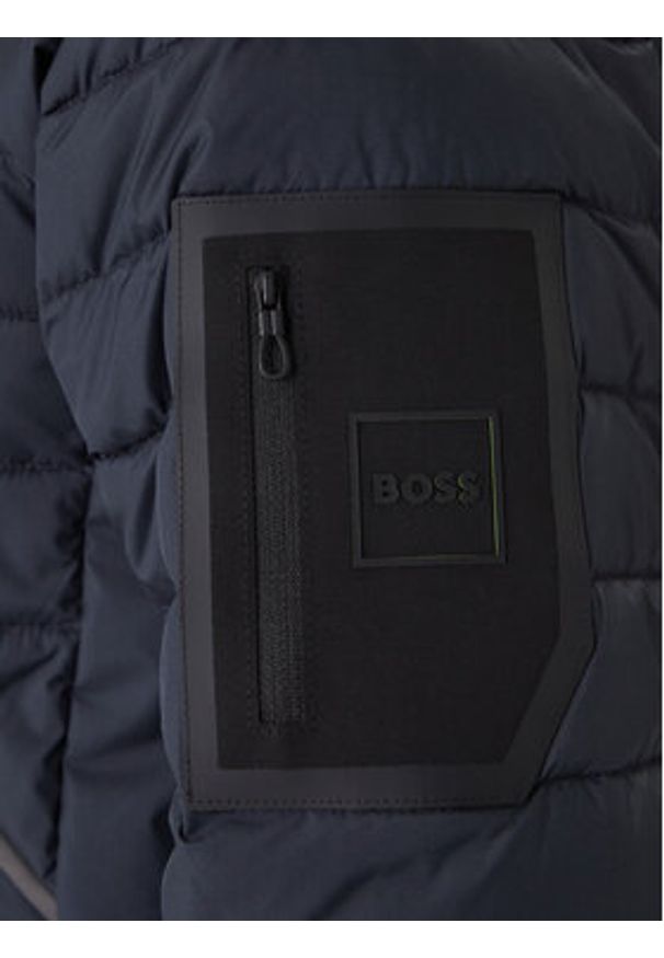 BOSS Kurtka przejściowa OW Urbanex 50551054 Granatowy Regular Fit. Kolor: niebieski. Materiał: syntetyk