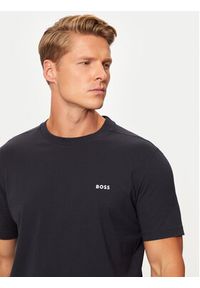 BOSS - Boss T-Shirt 50506373 Granatowy Regular Fit. Kolor: niebieski. Materiał: bawełna