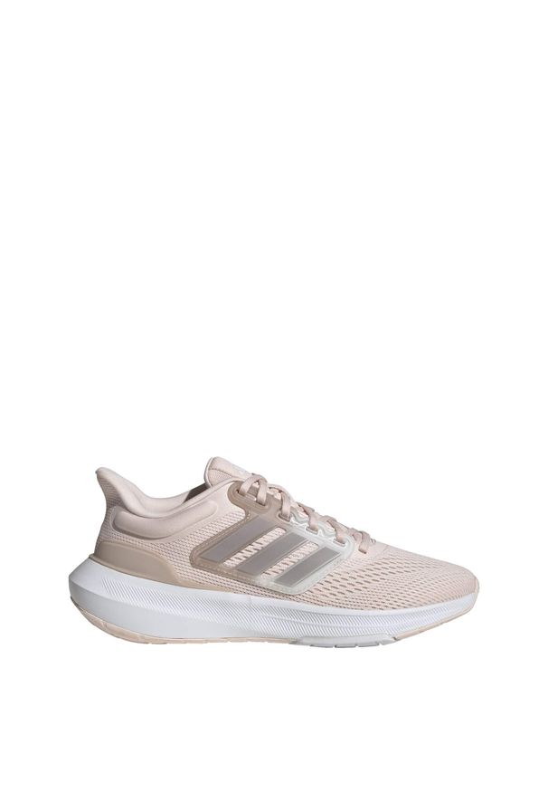 Adidas - Buty Ultrabounce. Kolor: wielokolorowy, biały, beżowy, czarny. Materiał: materiał. Sport: bieganie