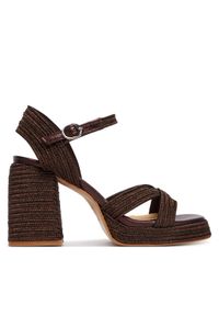 Castañer Espadryle Valle 23116 Brązowy. Kolor: brązowy. Materiał: materiał #1