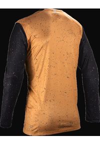 LEATT - Bluza rowerowa męska Leatt Jersey MTB Enduro 4.0. Kolor: brązowy. Materiał: jersey