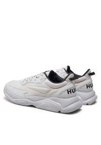Hugo - HUGO Sneakersy Leon 50536960 10254074 01 Szary. Kolor: szary. Materiał: materiał