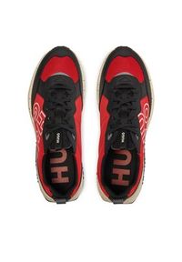 Hugo Sneakersy 50498701 Czerwony. Kolor: czerwony. Materiał: materiał #6