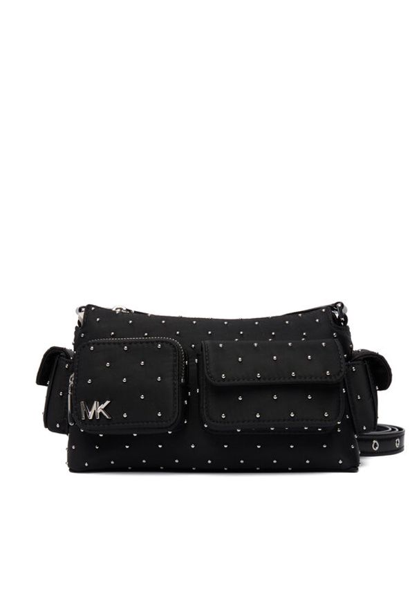 MICHAEL Michael Kors Torebka 32R6SM3C5C Czarny. Kolor: czarny. Materiał: skórzane