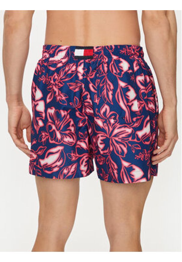 TOMMY HILFIGER - Tommy Hilfiger Szorty kąpielowe UM0UM03271 Kolorowy Regular Fit. Materiał: syntetyk. Wzór: kolorowy