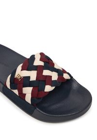 TOMMY HILFIGER - Tommy Hilfiger Klapki Th Braided Pool Slide FW0FW09203 Kolorowy. Materiał: materiał. Wzór: kolorowy #3