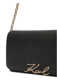 Karl Lagerfeld - KARL LAGERFELD Torebka B1W32037 Czarny. Kolor: czarny. Materiał: skórzane #4