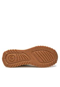MICHAEL Michael Kors Sneakersy 43F4THFS2D Brązowy. Kolor: brązowy. Materiał: materiał #3