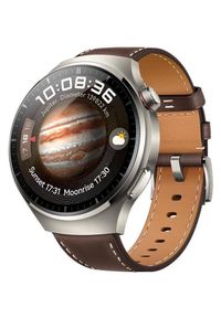 HUAWEI - Smartwatch Huawei Watch 4 Pro Classic. Rodzaj zegarka: smartwatch. Materiał: koronka, materiał, skóra. Styl: sportowy, klasyczny, retro, elegancki