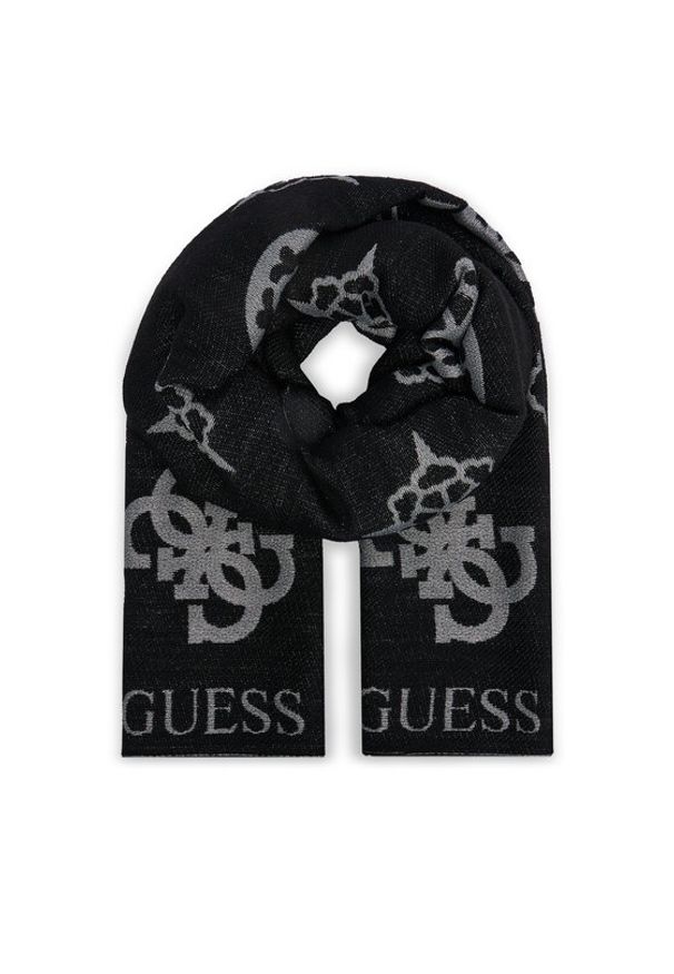 Guess Szalik AW5190 POL03 Czarny. Kolor: czarny. Materiał: materiał