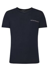 Emporio Armani Underwear Komplet 2 t-shirtów EM000392 AF10779 MB143 Granatowy Regular Fit. Kolor: niebieski. Materiał: bawełna #6