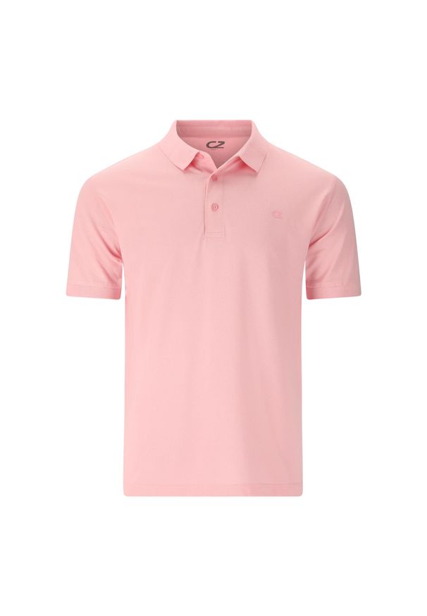 CRUZ - Polo Cruz Harrold. Okazja: na co dzień. Typ kołnierza: polo. Kolor: różowy. Styl: elegancki, casual