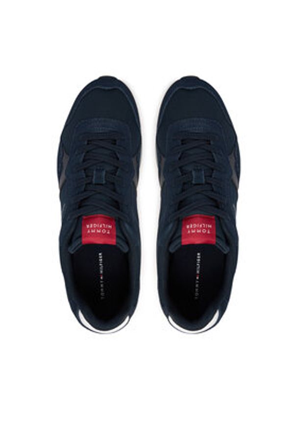 TOMMY HILFIGER - Tommy Hilfiger Sneakersy Maxlite Mix FM0FM05830 Niebieski. Kolor: niebieski. Materiał: materiał