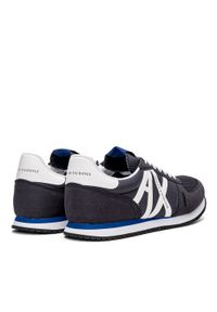 Buty sportowe męskie Armani Exchange Retro Runner XUX017 XCC68 K487. Kolor: niebieski #3