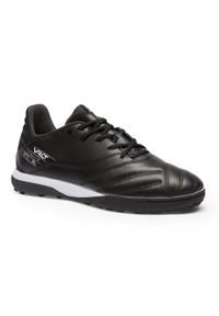KIPSTA - Buty do piłki nożnej Kipsta Viralto II Matador TF skórzane Classic Heritage. Kolor: czarny. Materiał: skóra. Szerokość cholewki: normalna. Sport: piłka nożna