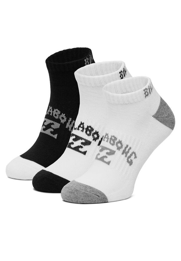 Skarpety długie Billabong. Kolor: biały