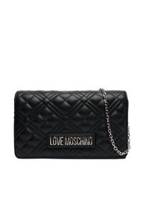 Love Moschino - LOVE MOSCHINO Torebka JC4079PP1NLA000B Czarny. Kolor: czarny. Materiał: skórzane #2