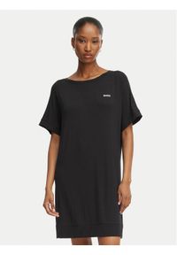 BOSS Sukienka codzienna Element 50561000 Czarny Regular Fit. Okazja: na co dzień. Kolor: czarny. Materiał: wiskoza. Typ sukienki: proste. Styl: casual #1