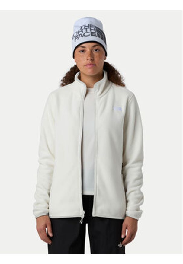 The North Face Polar Glacier NF0A8D2F Beżowy Regular Fit. Kolor: beżowy. Materiał: syntetyk