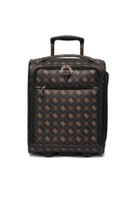 Guess Walizka kabinowa TWGP98 90972 Brązowy. Kolor: brązowy. Materiał: skóra