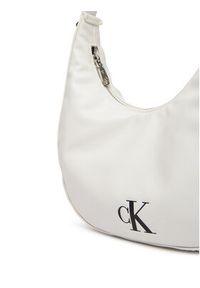 Calvin Klein Torebka Buckle Small Bag LV04F3513G Biały. Kolor: biały. Materiał: skórzane #5