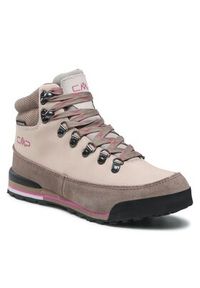 CMP Trekkingi Heka Wmn Hiking Shoes Wp 3Q49556 Beżowy. Kolor: beżowy. Materiał: skóra, nubuk