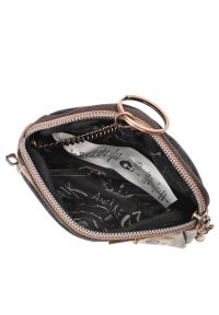 Brązowy Stylowy Portfel Damski Anekke. Kolor: brązowy #5