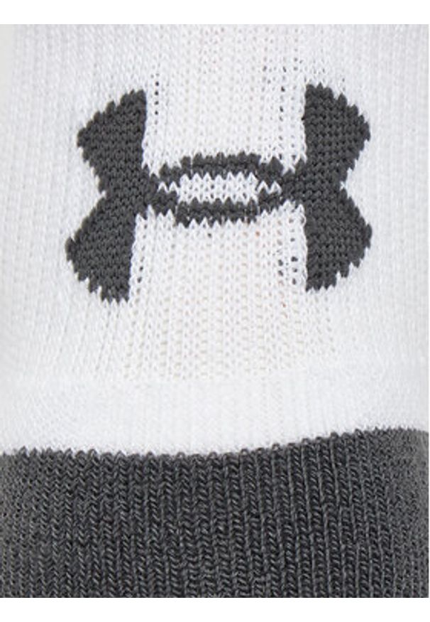 Under Armour Zestaw 3 par wysokich skarpet unisex Performance Tech 1379510 Biały. Kolor: biały. Materiał: poliester, materiał