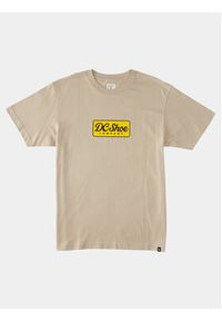 DC T-Shirt Happy Hour Tees ADYZT05293 Beżowy Regular Fit. Kolor: beżowy. Materiał: bawełna