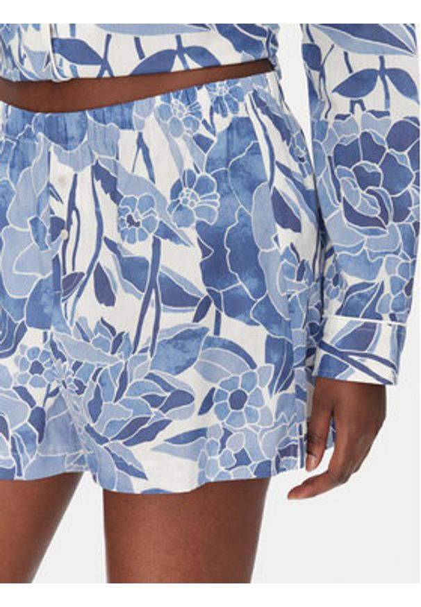 GAP - Gap Szorty piżamowe 531510-14 Niebieski Relaxed Fit. Kolor: niebieski. Materiał: bawełna